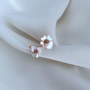 KS Blush Petal Wrap Ring