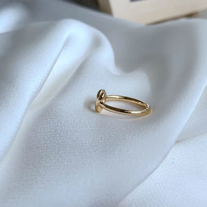 KS Sweetheart Knot Band Ring