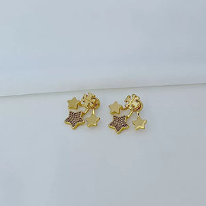 T-Luxe Celestial Nova Stud Earrings