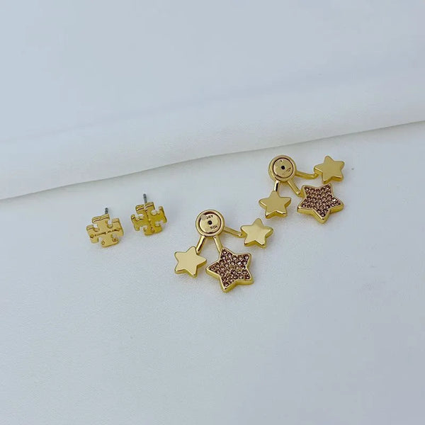 T-Luxe Celestial Nova Stud Earrings