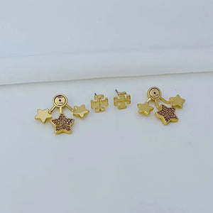 T-Luxe Celestial Nova Stud Earrings