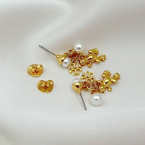 T-Luxe Enchanted Lilypad Drop Earrings