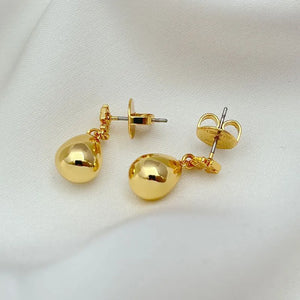 T-Luxe Liquid Aura Droplet Drop Earrings