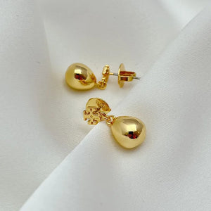 T-Luxe Liquid Aura Droplet Drop Earrings