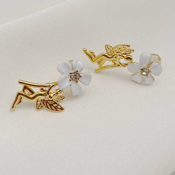 T-Luxe Pixie Blossom Drop Earrings