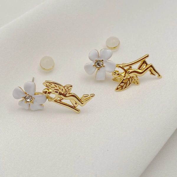 T-Luxe Pixie Blossom Drop Earrings
