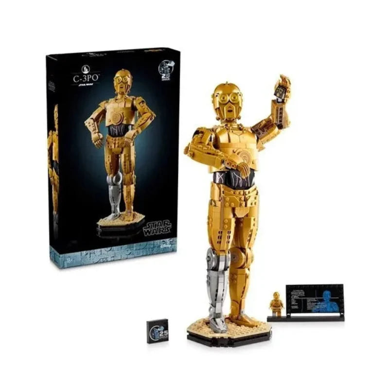 Star Wars 75398 C-3PO Building Blocks (1138 Pcs)