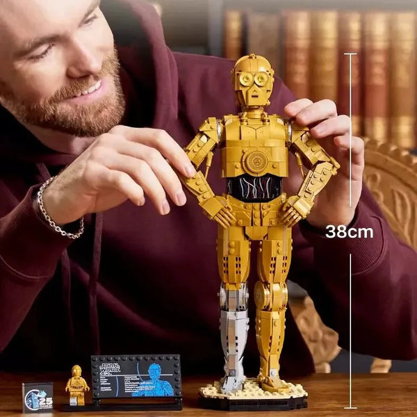 Star Wars 75398 C-3PO Building Blocks (1138 Pcs)
