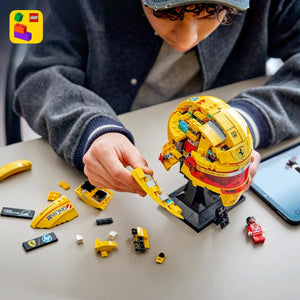 Lewis Hamilton Helmet 43022 Building Blocks (884 Pcs)