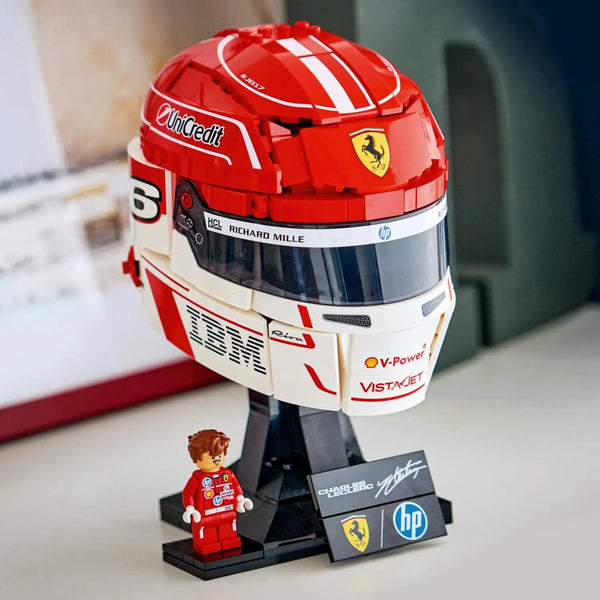 Charles Leclerc Helmet 43014 Building Blocks (886 Pcs)