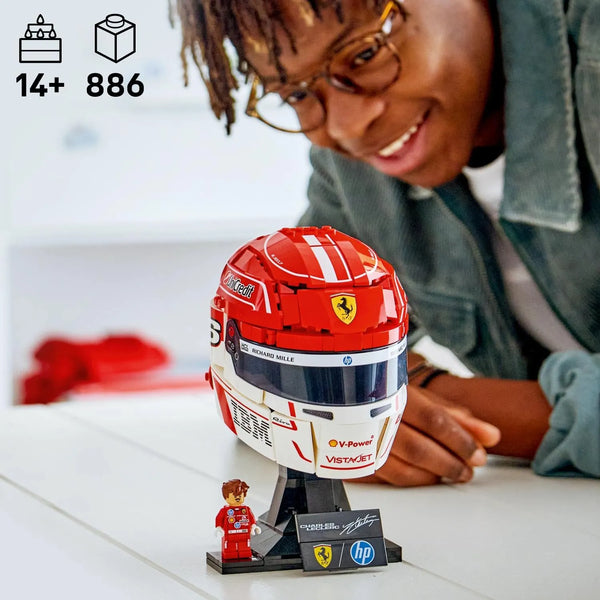 Charles Leclerc Helmet 43014 Building Blocks (886 Pcs)