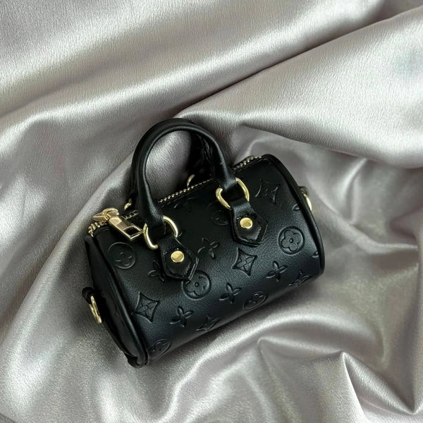 Monogram Luxe Petit Barrel Crossbody Bag