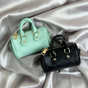 Monogram Luxe Petit Barrel Crossbody Bag