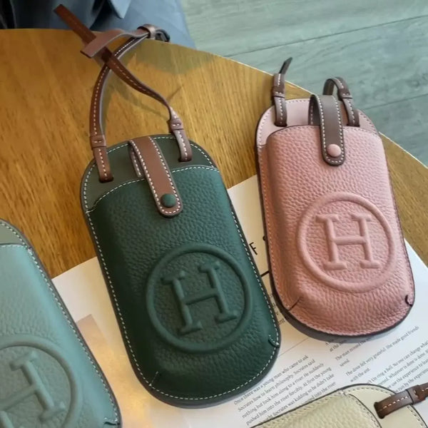 Horse Carriage Luxe Crossbody Phone Bag