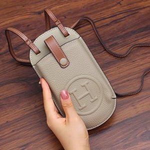 Horse Carriage Luxe Crossbody Phone Bag