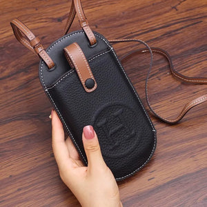 Horse Carriage Luxe Crossbody Phone Bag