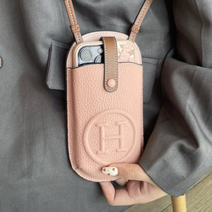 Horse Carriage Luxe Crossbody Phone Bag