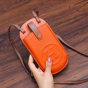 Horse Carriage Luxe Crossbody Phone Bag