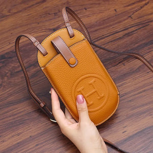 Horse Carriage Luxe Crossbody Phone Bag