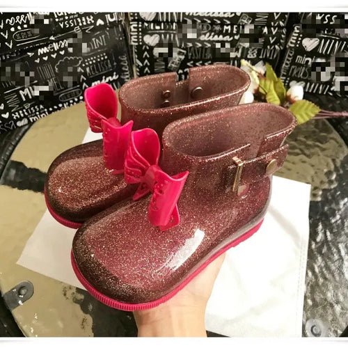 Mini Melissa Sugar Twins Rain Boots