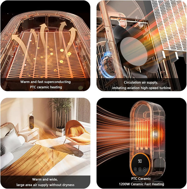Thermal Capsule Smart 1200W Wireless Heater