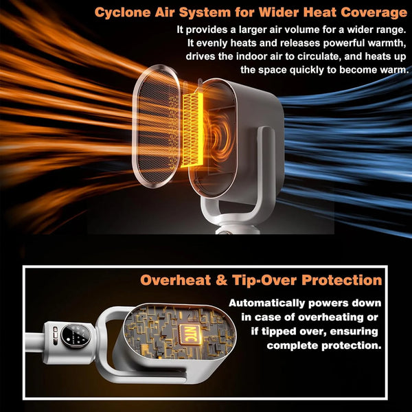 AeroCapsule Climate Pod 1500W Advanced Heater