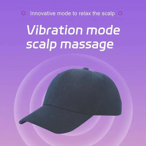 Sonic Calm Light Therapy Massage Cap
