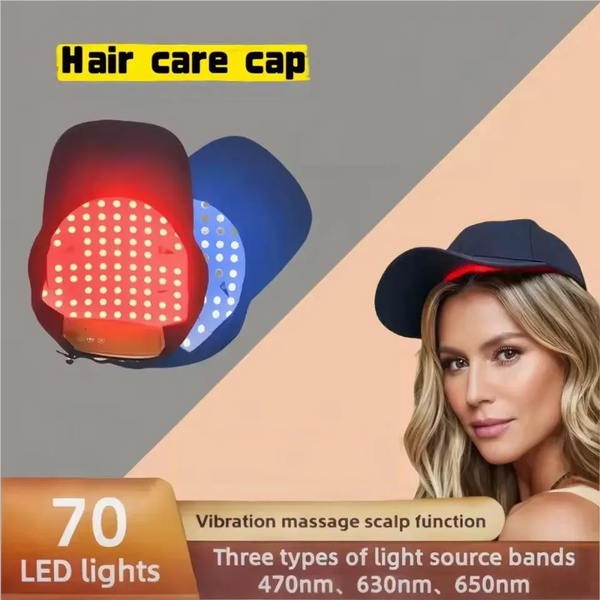 Sonic Calm Light Therapy Massage Cap