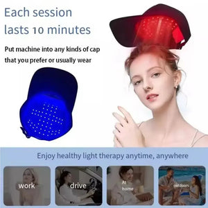 Sonic Calm Light Therapy Massage Cap
