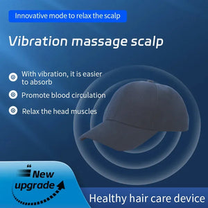 Sonic Calm Light Therapy Massage Cap