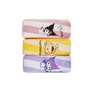 Sanrio Dreamy Pastel Striped Towel