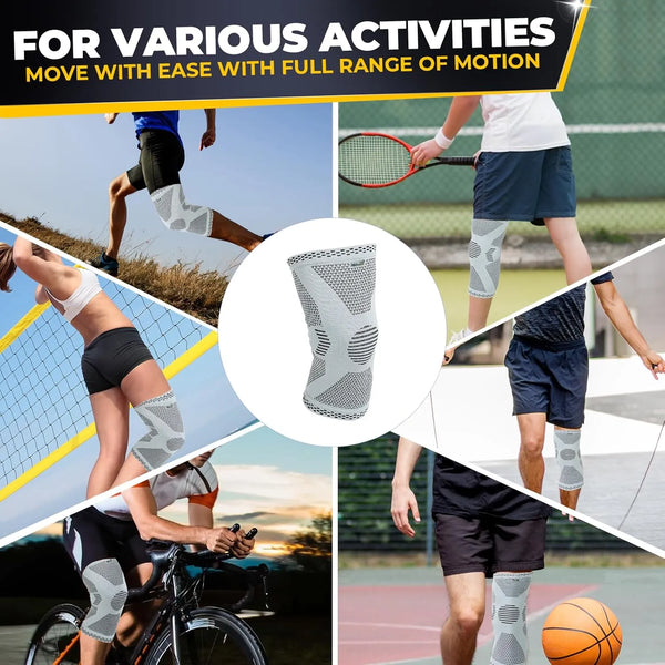 Bamboo Flex Compression Knee Support Sleeve