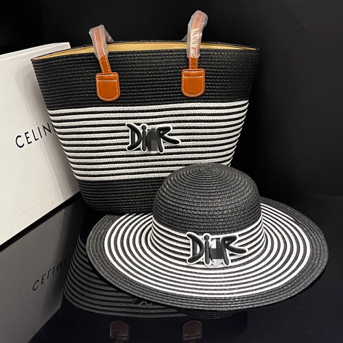 D-Luxe Solstice Coast Sun Bag & Hat Set