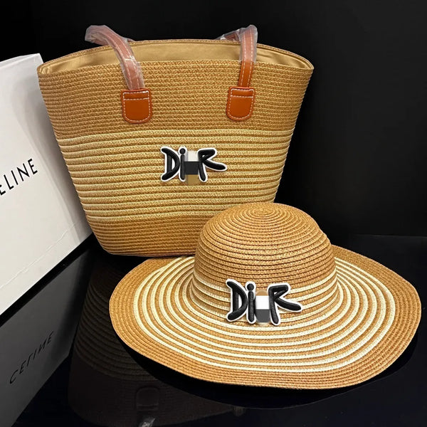 D-Luxe Solstice Coast Sun Bag & Hat Set
