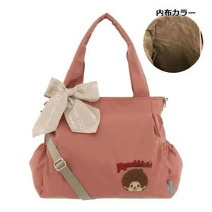 Monchhichi Sweetheart Bow Tote Bag