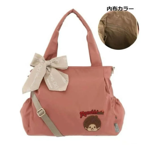 Monchhichi Sweetheart Bow Tote Bag