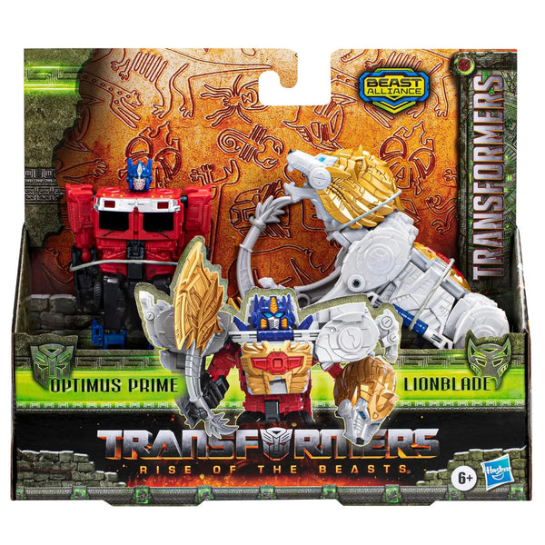 Transformers Beast Alliance Prime & Blade Double Pack