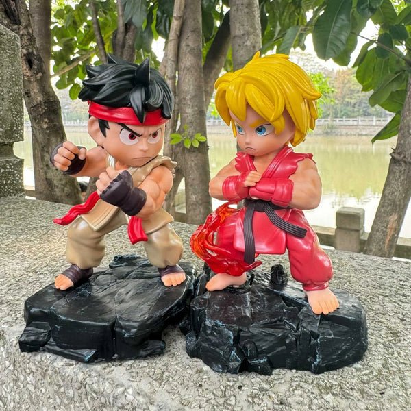Street Fighter Chibi Battle Legends Figurines (15 cm)