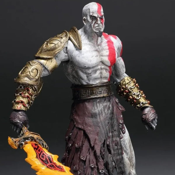 NECA God of War Kratos with Medusa Head Figure (20 cm)