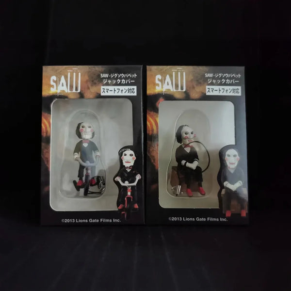 SAW Billy the Puppet Figurine Charm Keychain