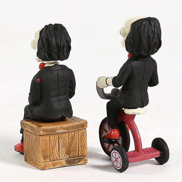 SAW Billy the Puppet Figurine Charm Keychain