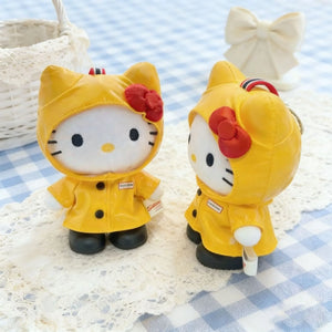 Sanrio Hello Kitty x Hunter Raincoat Plush Keychain