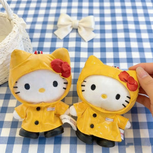 Sanrio Hello Kitty x Hunter Raincoat Plush Keychain