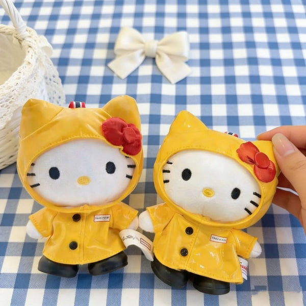 Sanrio Hello Kitty x Hunter Raincoat Plush Keychain
