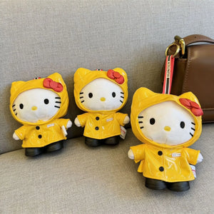 Sanrio Hello Kitty x Hunter Raincoat Plush Keychain