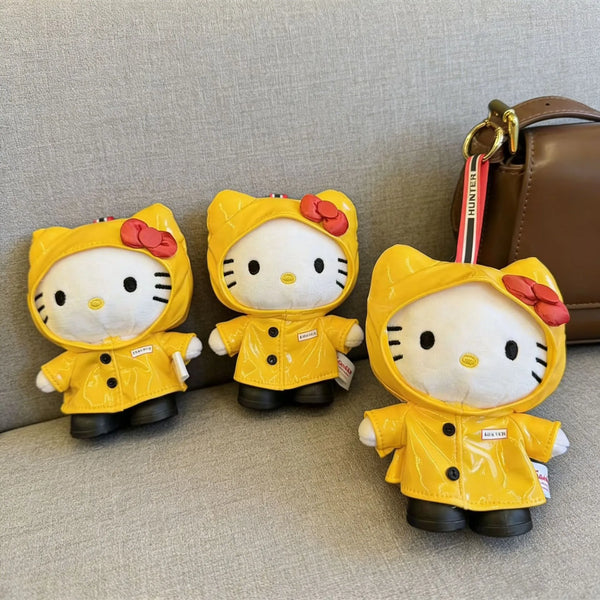 Sanrio Hello Kitty x Hunter Raincoat Plush Keychain
