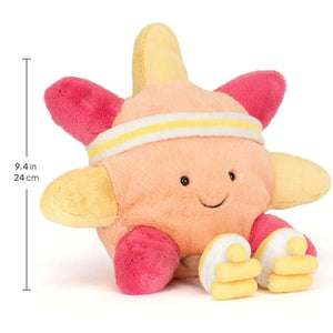 JC Amuseables Sun Roller Skates Plushie (24 cm)