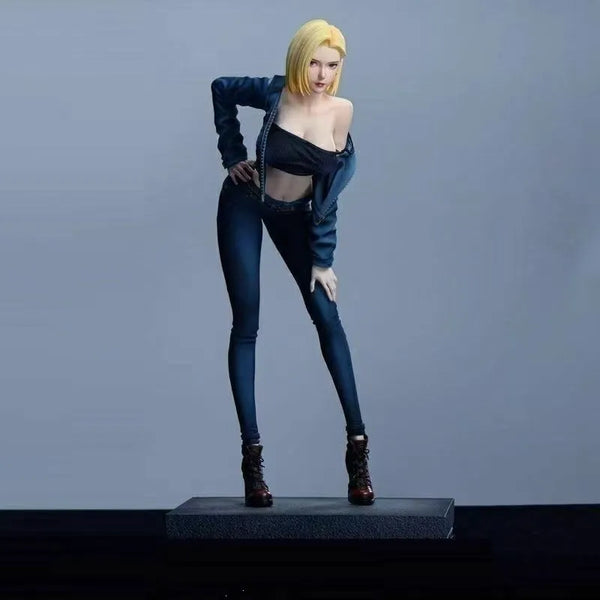 DBZ Android 18 Pink Butterfly Statue (26 cm)