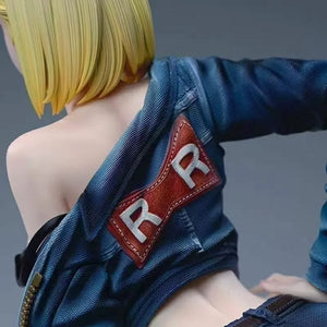 DBZ Android 18 Pink Butterfly Statue (26 cm)