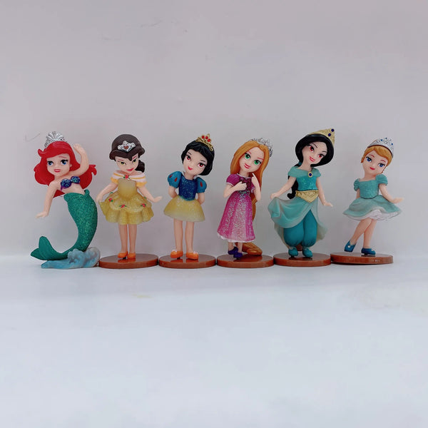 DZNY Princess Royal Sparkle Dream Figures (Set of 6)